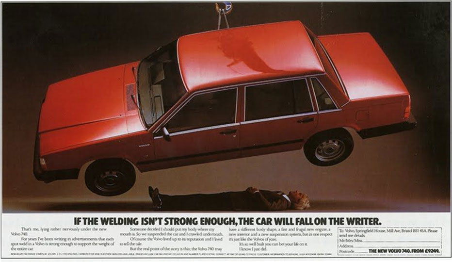 Volvo campeão de vendas 1984